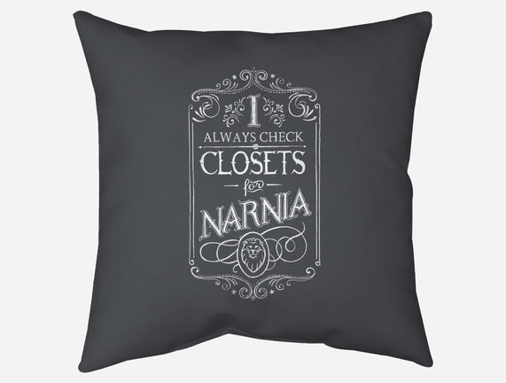 I Always Check Closets