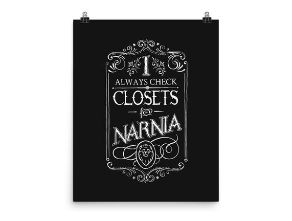 I Always Check Closets