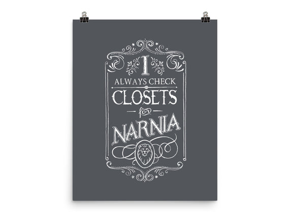 I Always Check Closets