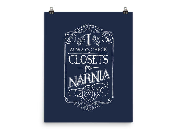 I Always Check Closets