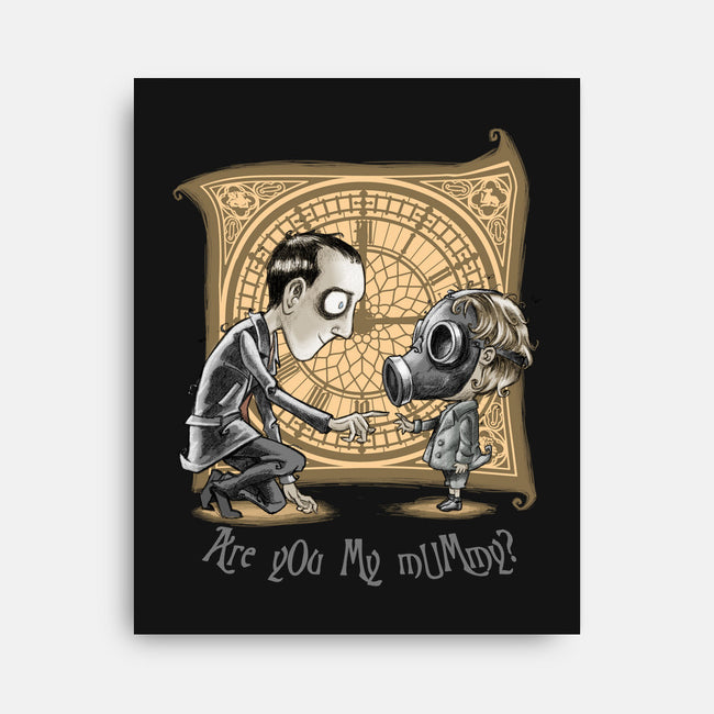 I Am Not Your Mummy-none stretched canvas-saqman