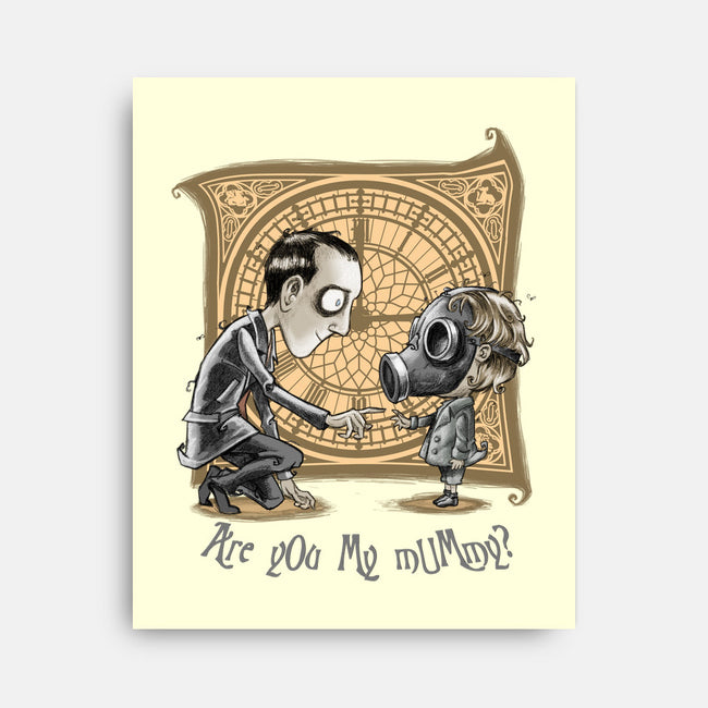 I Am Not Your Mummy-none stretched canvas-saqman