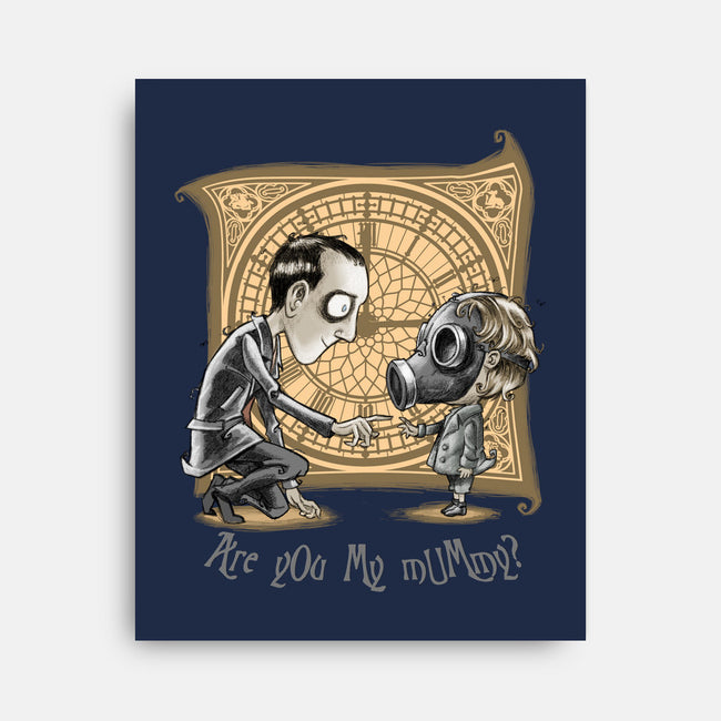 I Am Not Your Mummy-none stretched canvas-saqman