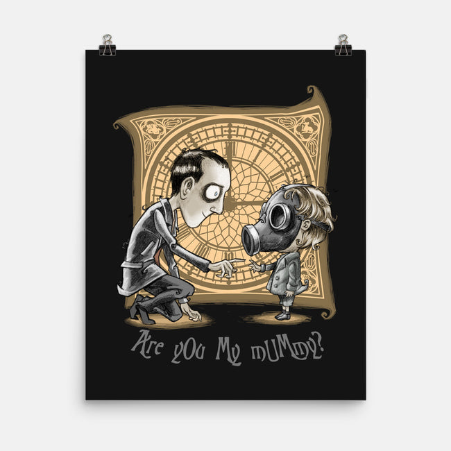 I Am Not Your Mummy-none matte poster-saqman