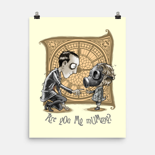 I Am Not Your Mummy-none matte poster-saqman