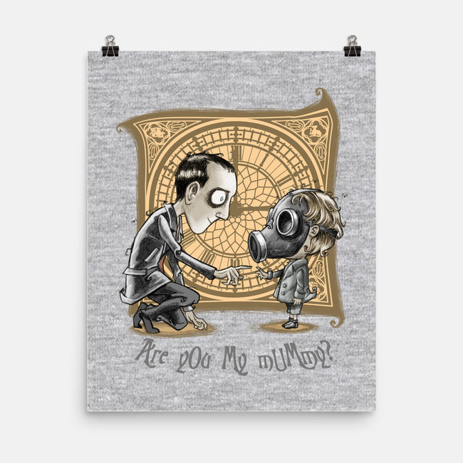I Am Not Your Mummy-none matte poster-saqman