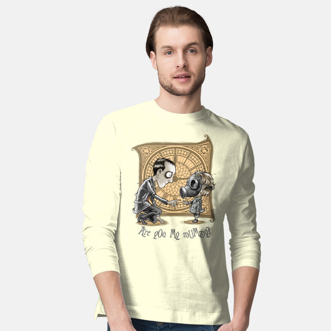 I Am Not Your Mummy-mens long sleeved tee-saqman