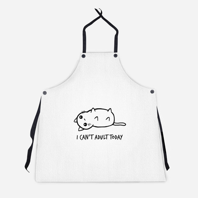 I Can't Adult Today-unisex kitchen apron-dudey300