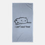 I Can't Adult Today-none beach towel-dudey300