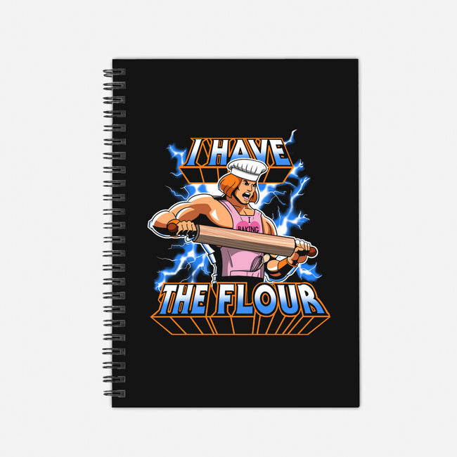 I have the flour!-none dot grid notebook-KindaCreative