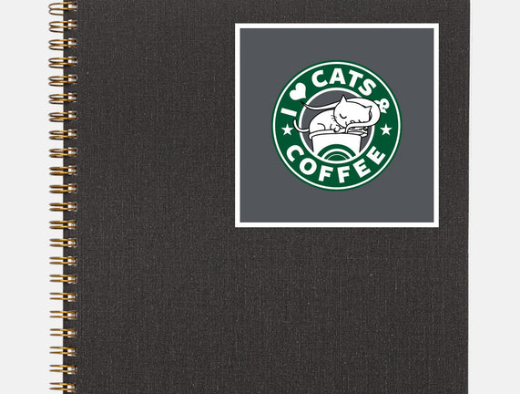 I Love Cats and Coffee