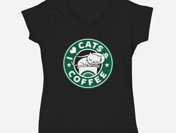 I Love Cats and Coffee