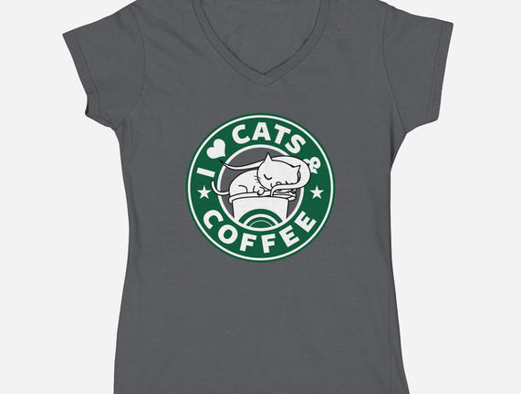 I Love Cats and Coffee