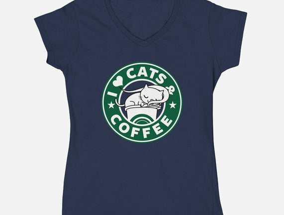 I Love Cats and Coffee
