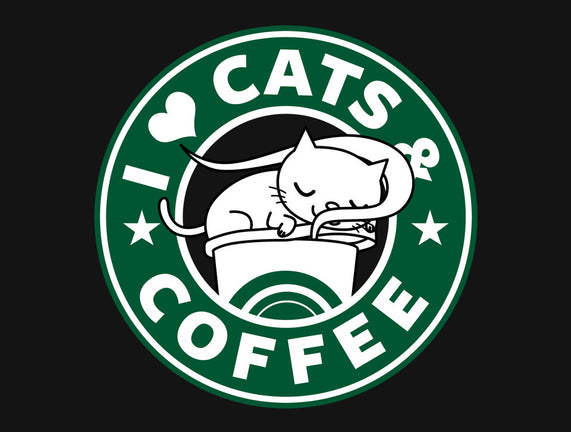 I Love Cats and Coffee