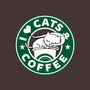 I Love Cats and Coffee-none stretched canvas-Boggs Nicolas