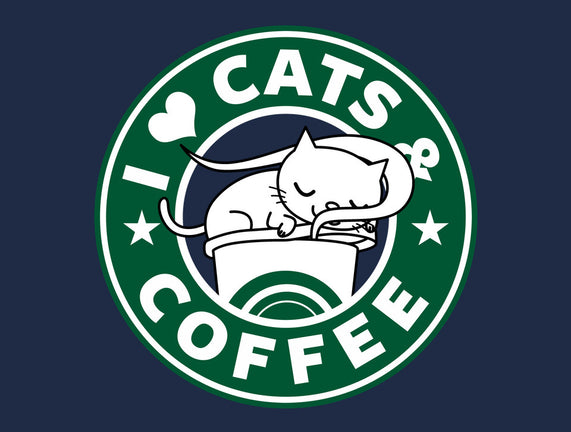 I Love Cats and Coffee