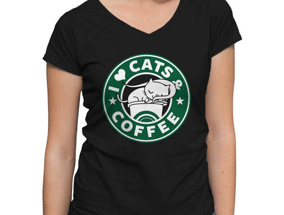 I Love Cats and Coffee