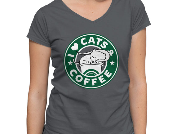 I Love Cats and Coffee