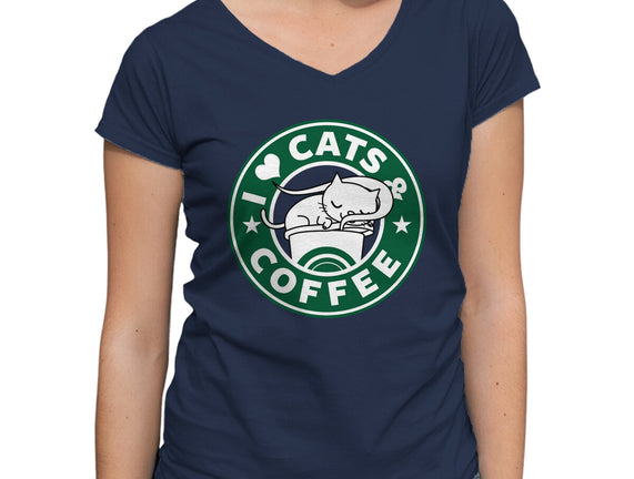 I Love Cats and Coffee