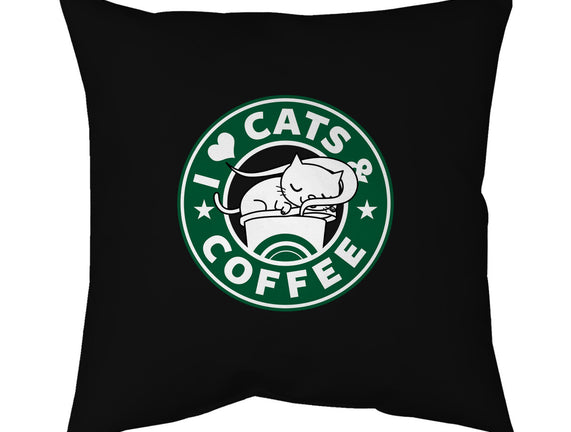 I Love Cats and Coffee