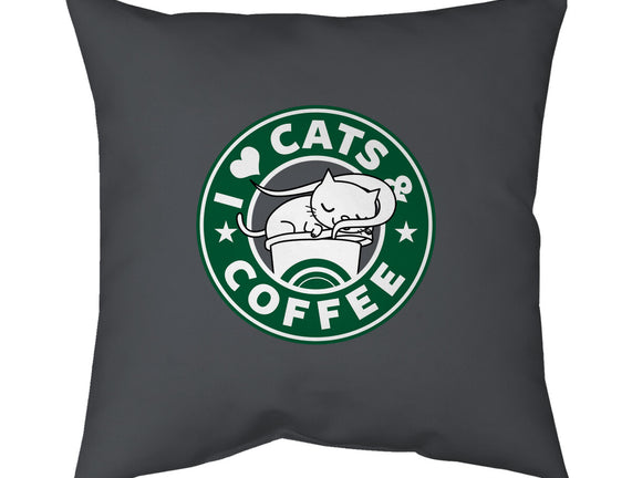 I Love Cats and Coffee