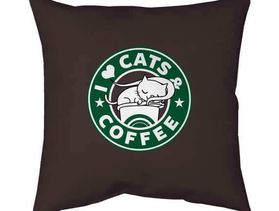 I Love Cats and Coffee