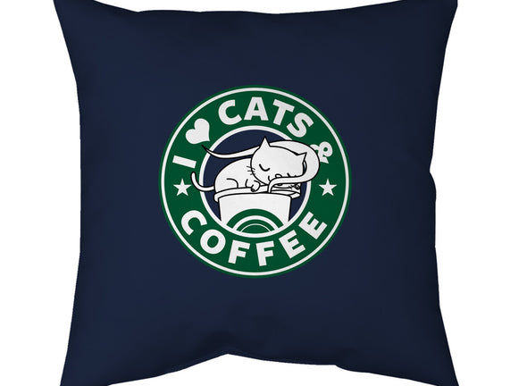 I Love Cats and Coffee