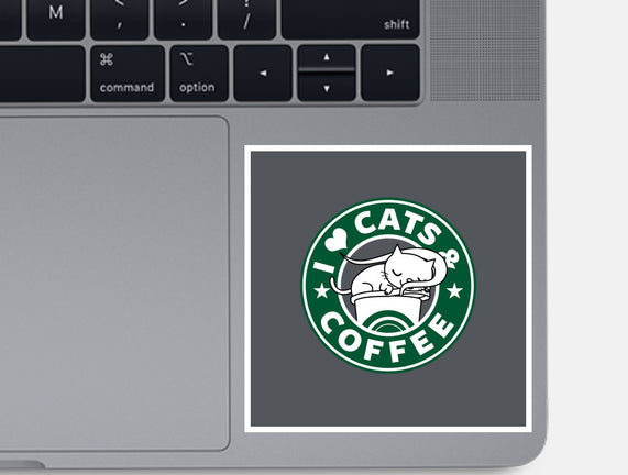 I Love Cats and Coffee