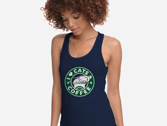 I Love Cats and Coffee