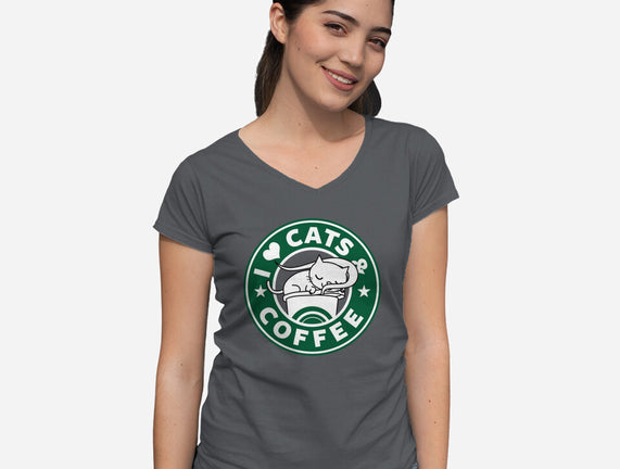 I Love Cats and Coffee