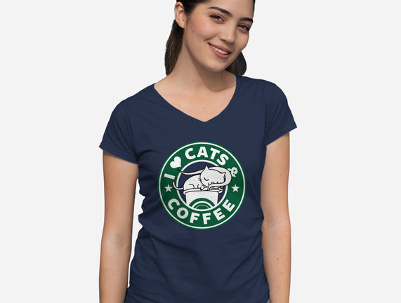 I Love Cats and Coffee