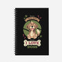I Love Dogs!-none dot grid notebook-Geekydog
