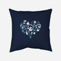 I Love Questing-none removable cover throw pillow-queenmob