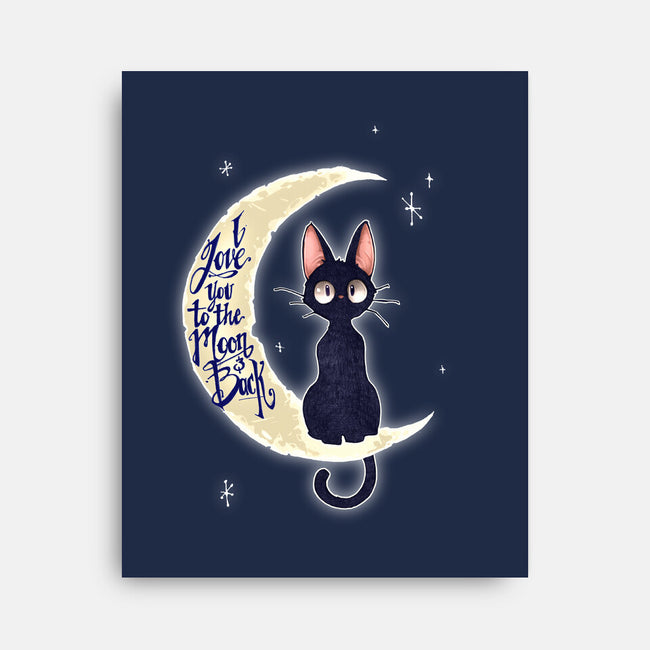 I Love You to The Moon & Back-none stretched canvas-TimShumate