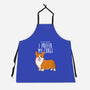 I Prefer My Corgi-unisex kitchen apron-ursulalopez