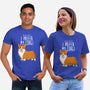 I Prefer My Corgi-unisex basic tee-ursulalopez