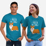 I Prefer My Corgi-unisex basic tee-ursulalopez