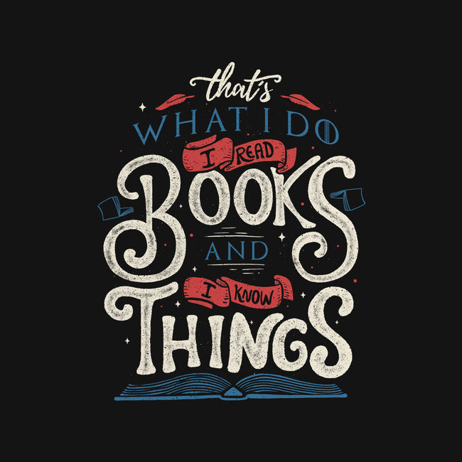 I Read Books and I Know things-unisex baseball tee-Tobefonseca