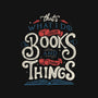 I Read Books and I Know things-baby basic onesie-Tobefonseca