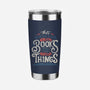I Read Books and I Know things-none stainless steel tumbler drinkware-Tobefonseca