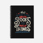 I Read Books and I Know things-none dot grid notebook-Tobefonseca