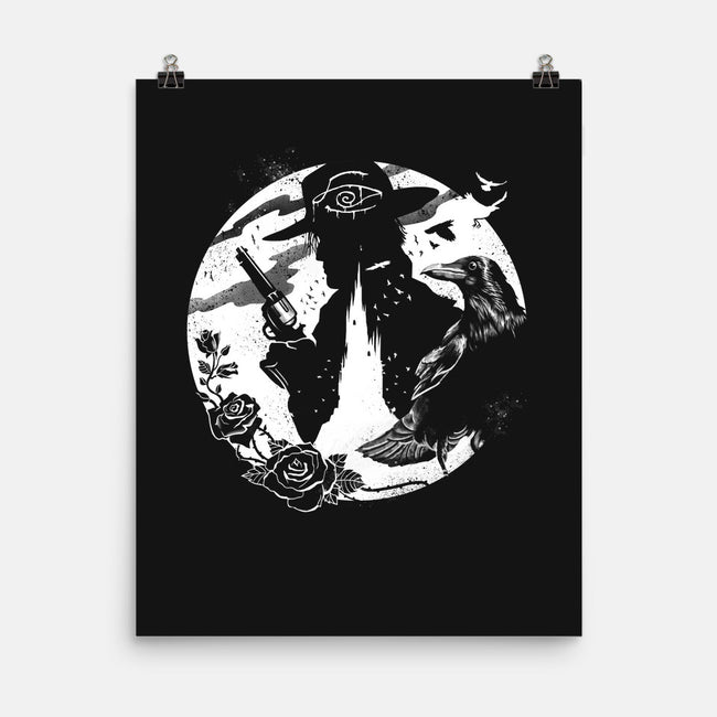 I Shoot With My Mind-none matte poster-vp021