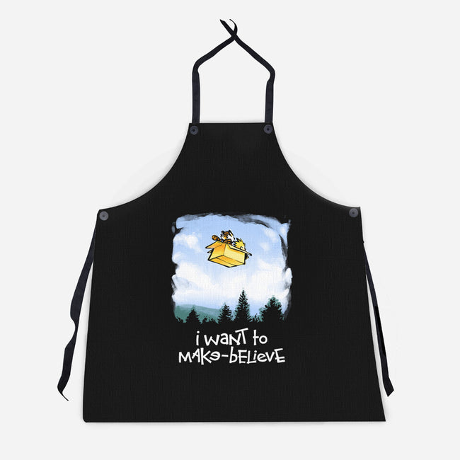 I Want To Make-Believe-unisex kitchen apron-harebrained