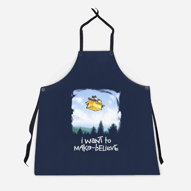 I Want To Make-Believe-unisex kitchen apron-harebrained