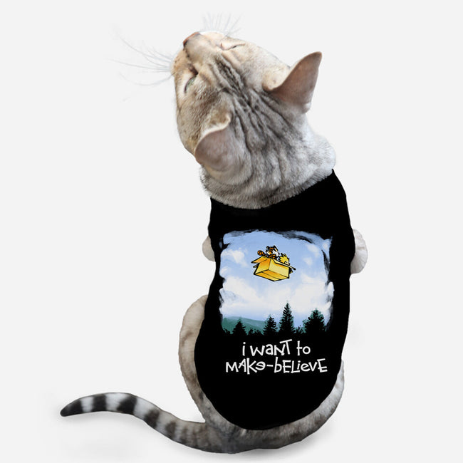 I Want To Make-Believe-cat basic pet tank-harebrained