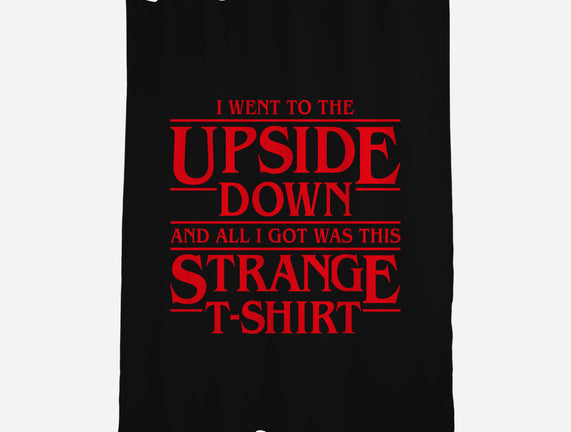 I Went to the Upside Down