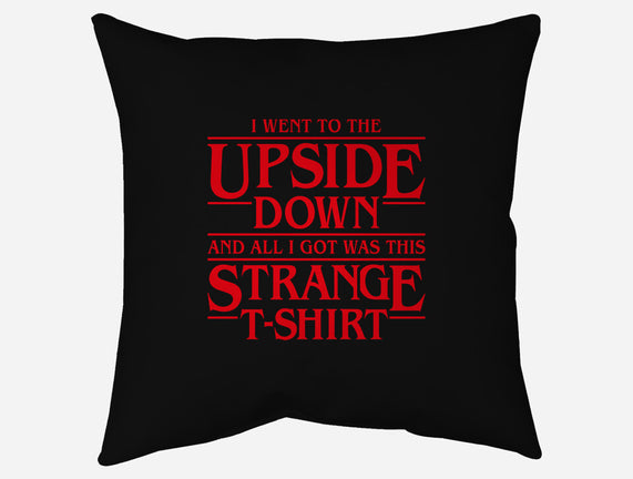 I Went to the Upside Down