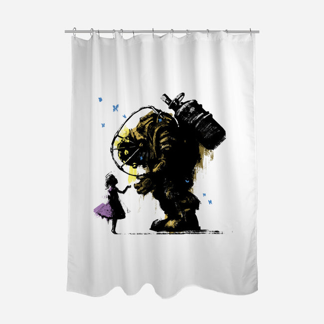 I'll Always Protect You-none polyester shower curtain-Logan Feliciano