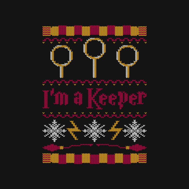 I'm A Keeper-none fleece blanket-Mandrie